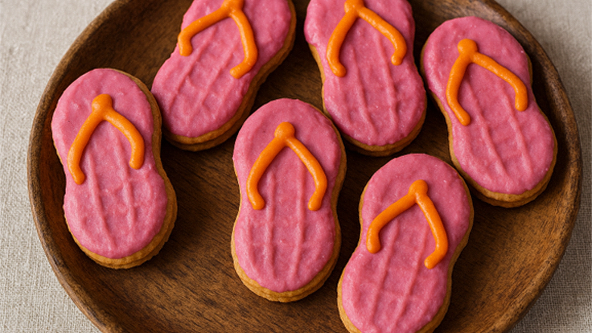 Flip Flop Cookies